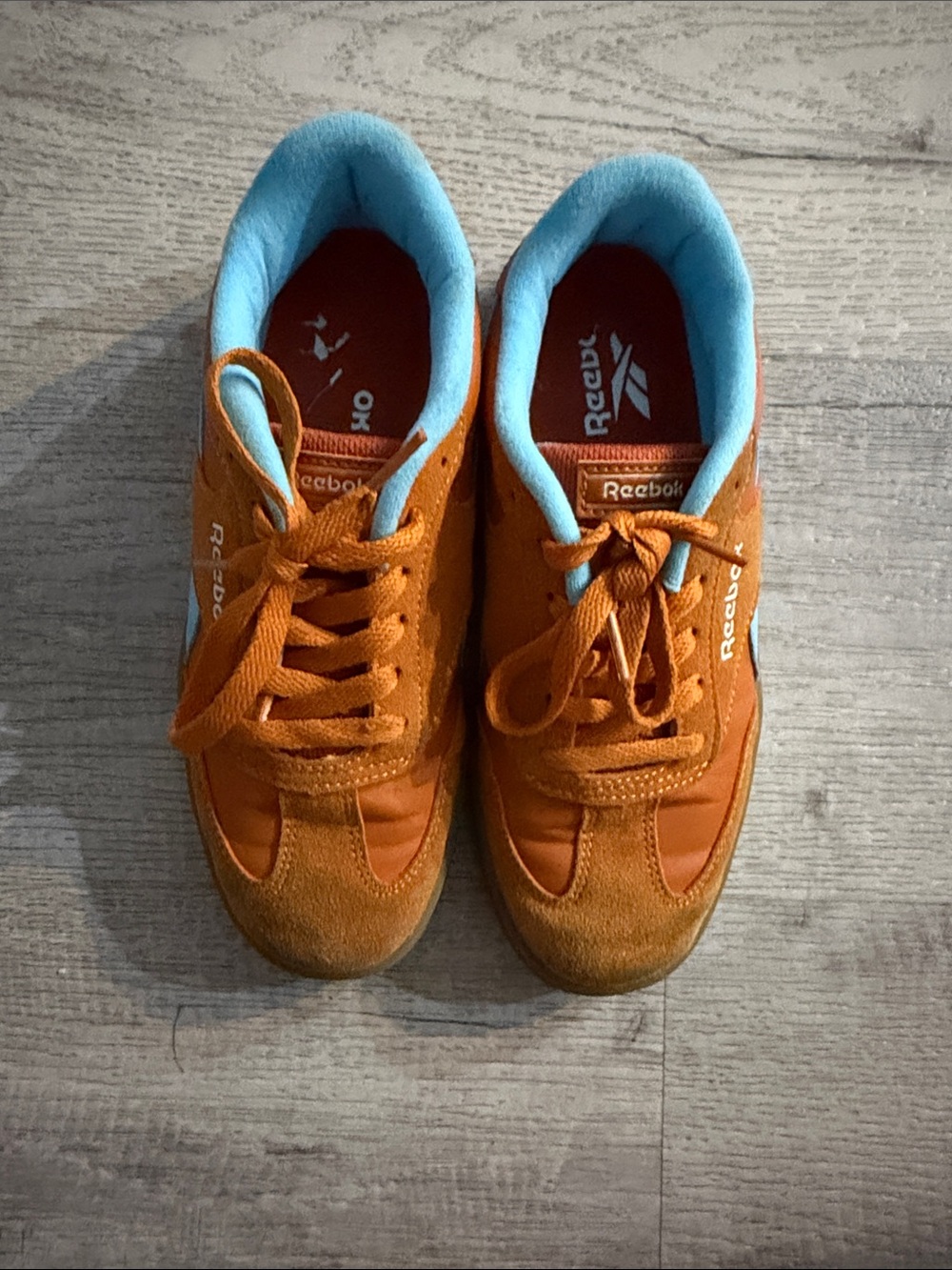 Reebok Orange Sneakers
